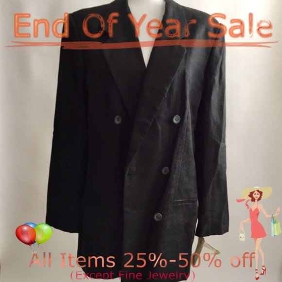 Liz Claiborne Jackets & Blazers - Liz Claiborne Black Jacket Size 12